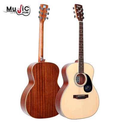 SAGA SF700C Solid Top Acoustic Guitar