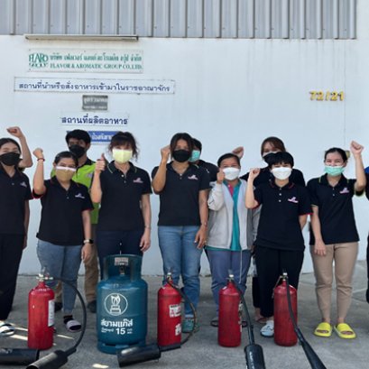 การฝึกซ้อมดับเพลิงและอบพยบหนีไฟ 