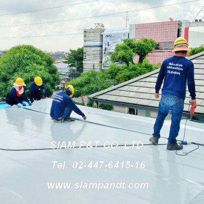 งานติดตั้งระบบกันซึมและฉนวนกันความร้อน