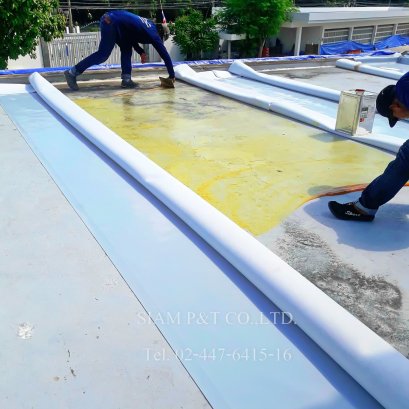 EVALON WATERPROOF SHEET MEMBRANE ช่วยในเรื่องปัญหาน้ำรั่วซึม