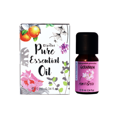 น้ำมันหอมระเหยแท้กลิ่นเจอร์เรเนียม (Geranium)