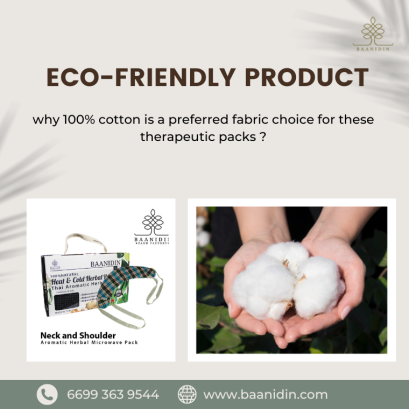 Cotton is a preferred for Herbal heat and cold pack 