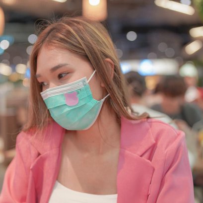 ลูกกลิ้งทาแมสก์ กลิ่น Blossom กลิ่นหอมดอกไม้ สดชื่นมากๆ