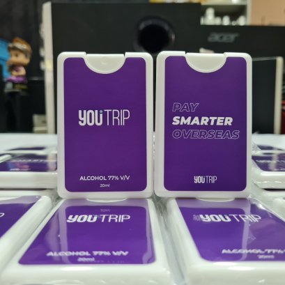 สเปรย์แอลกอฮอล์พกพา