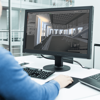 การออกแบบระบบแสงสว่างผ่านโปรแกรม DIALux