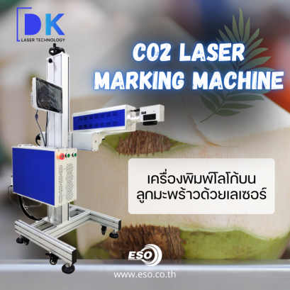 CO2 Laser marking for coconut Cover