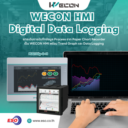 WECON HMI Paperless Recorder for Industrial Furnace