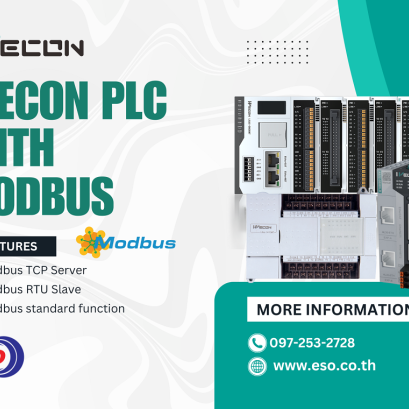 WECON PLC WITH MODBUS