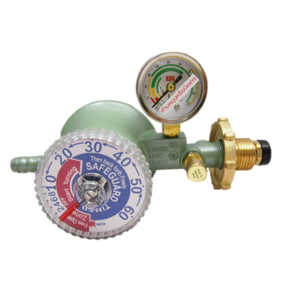 หัวปรับโลว์ SCG R-500 LP มีเซฟตี้ เกจ์ และตัวตั้งเวลาอัตโนมัติ