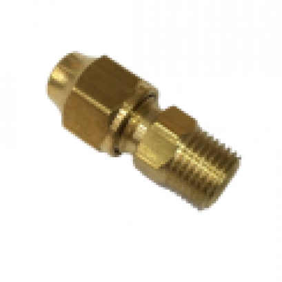 F-7 Male thread connector 1/4" Flare 5/16”