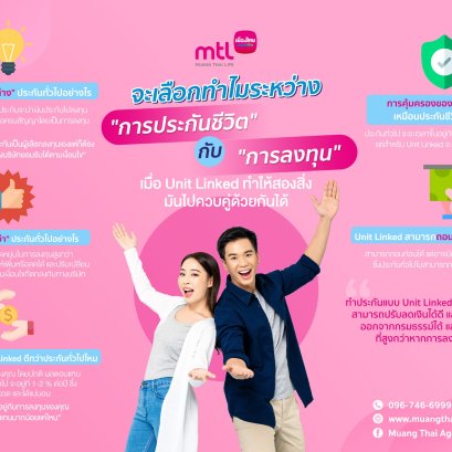 ทำรู้จัก Unit Linked คุ้มครองด้วยการลงทุน ครบจบในที่เดียว