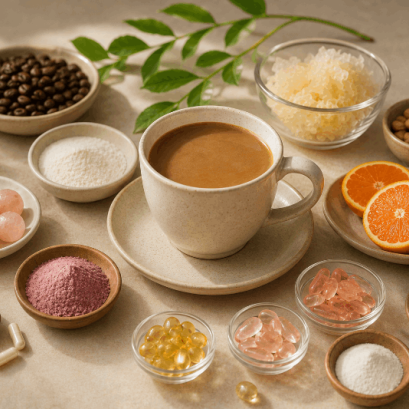 ส่องสารสกัดเด็ด: นอกจากคอลลาเจน ควรใส่อะไรเพิ่มให้กาแฟบำรุงผิวของคุณขายดีที่สุด?