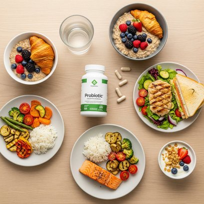 โพรไบโอติก กินตอนไหนดีที่สุด? ก่อนหรือหลังอาหาร? เช้าหรือก่อนนอน?