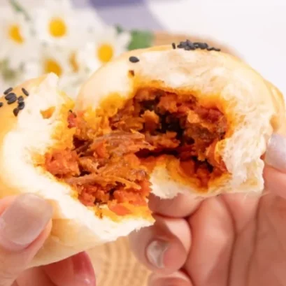 ขนมปังไส้หมูแดงฮ่องกง