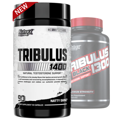 Nutrex Tribulus 1400mg - Natural Testosterone Booster Supplement