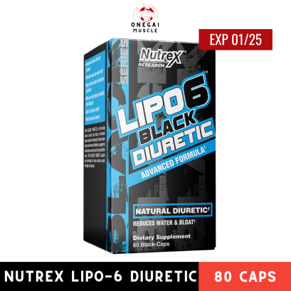 Nutrex LIPO6 BLACK DIURETIC (80caps)