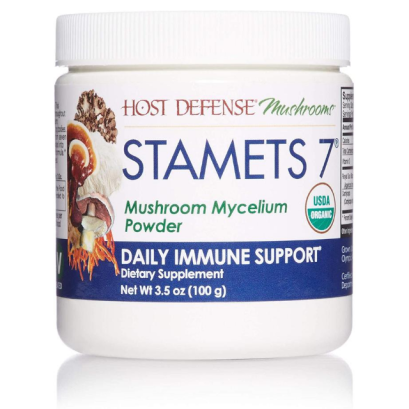 ผงเห็ดสกัดทางการแพทย์ 7 ชนิด Host Defense,Stamets 7 Mushroom Powder