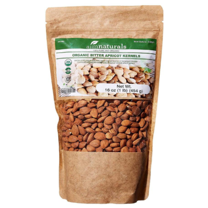 เมล็ดแอปริคอทออแกร์นิค ช่วยเพิ่มวิตามินบี17 Organic Bitter Apricot Kernels