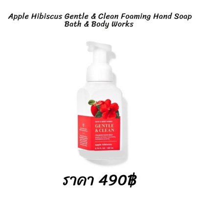 Apple Hibiscus Gentle &amp; Clean Foaming Hand Soap Bath &amp; Body Works