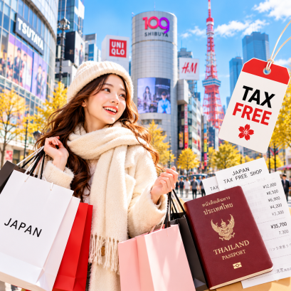 คู่มือ Tax Free ญี่ปุ่น 2026 ฉบับนักท่องเที่ยวไทย