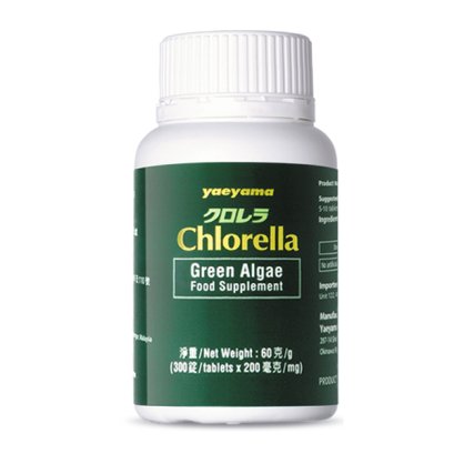 เอ็นเอ็น เยย่าม่า คลอเรลล่า 200มก.*300เม็ด/ Nn Yaeyama Chlorella 200mg*300