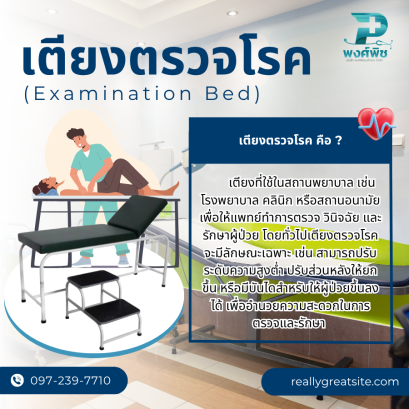 เตียงตรวจโรค (Examination Bed) 