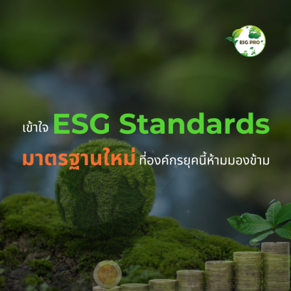 เข้าใจ ESG Standards: มาตรฐานใหม่ที่องค์กรยุคนี้ห้ามมองข้าม