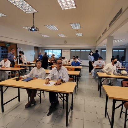 บริษัท เอเชียน มารีน เซอร์วิสส์ จำกัด (มหาชน) อบรมเรื่องการจัดทำแผนความยั่งยืนตามหลัง SDGs & ESG