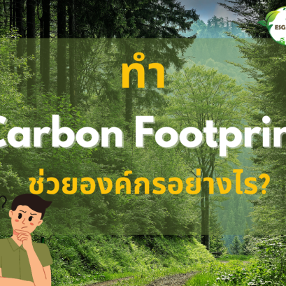 ทำ Carbon Footprint ช่วยองค์กรอย่างไร ?