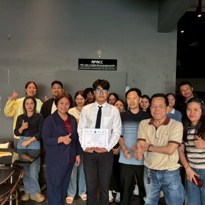 Internship students from Rangsit University.