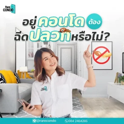 อยู่คอนโด ควรฉีดปลวกไหม? 