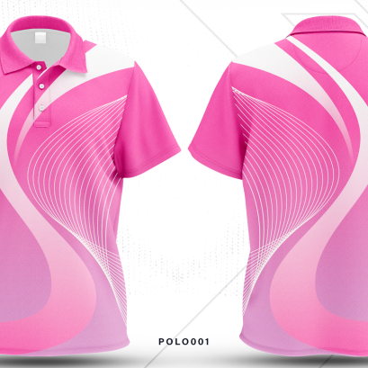 เสื้อกีฬาสีชมพู