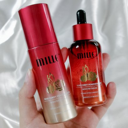 ลองมิลเล่คู่นี้คืนแรกตื่นมาแฟนทักแก้มใสจัง จับโบกต่อรัวครบ 7 วันค่าา ดูรูปหน้าฉันฉ่ำมั้ยล่ะ ฉ่ำ~ 