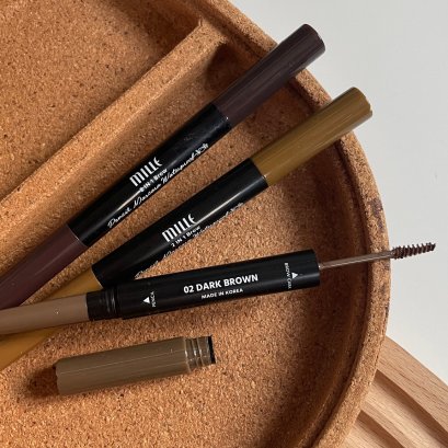ดินสอเขียนคิ้วรุ่นใหม่ของ Mille 2IN1 Brow Pencil Mascara WaterProof 