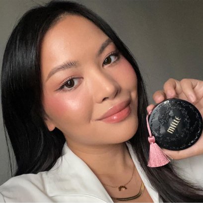 #แมทคุมมันแบบเทพๆ #เนียนปกปิดขั้นสุด แป้งพัฟตลับดำของ Mille Thailand เลยนะค้า