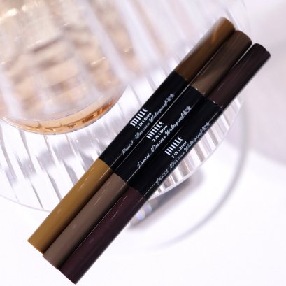 ~ 2 in1 brow pencil mascara waterproof ดินสอเขียนคิ้ว Mille