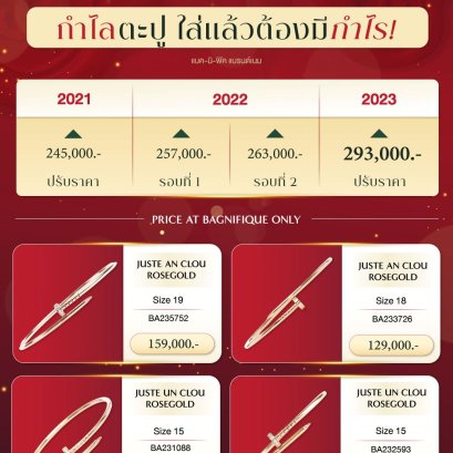 หนึ่งในเครื่องประดับในดวงใจของสาวๆ ทุกคนที่ฝันอยากจะได้ใส่สักครั้งคงหนีไม่พ้นกำไล C a r t i e r อย่างแน่นอนค่ะ 