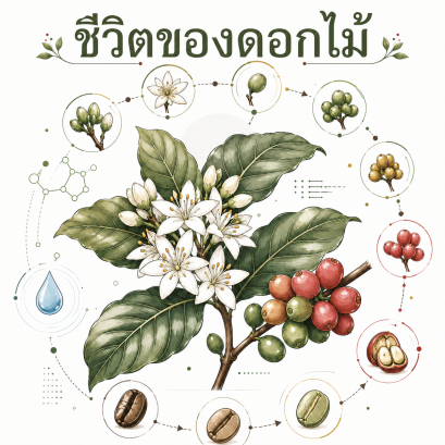 ชีวิตของดอกกาแฟ