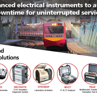 Electrical test and measurement solutions for Railway applications