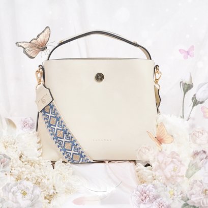 Classy structure bag-Romantic Edition IVORY