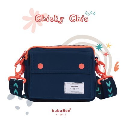 Chicky chic-Navy blue