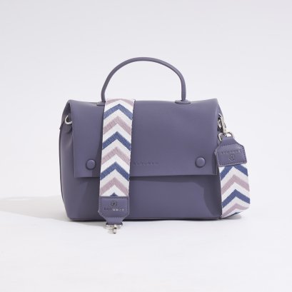 Simply flap bag-Royal purple