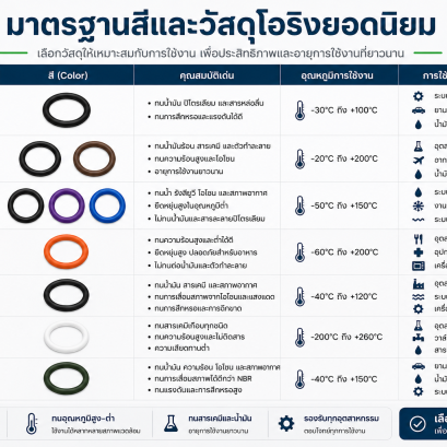 o-ring color