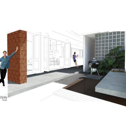 รีโนเวทบ้านสวยด้วย"อิฐบล็อกช่องลม" ช่วยเพิ่มความเป็นส่วนตัวและรับแสงจากธรรมชาติแบบพอดี