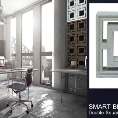 สร้างสรรค์ Pattern ที่มีเอกลักษณ์ให้กับงานตกแต่งผนัง ด้วยบล็อค Double Square & Smart Miti Block ในรูปแบบ LEGO System