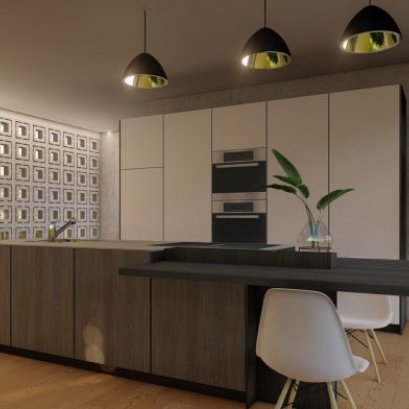 Double Square Block "บล็อกช่องลม" สำหรับตกแต่งผนัง ช่วยระบายกลิ่นอาหารภายในห้องครัว