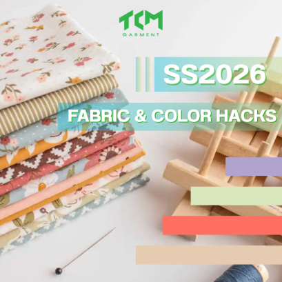 Spring/Summer 2026 : Fresh Fabrics & Chic Color Trends