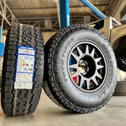 Toyotire AT3 265/70/16 + Evocross 16 ตามเทรนเลย เซทช่วงล่างใหม่ด้วย Profender Monotube 2.0 พร้อมสูตรแหนบ จาก พี่น้อยบางนา นุ่ม หนึบ เนียนๆทุกคัน