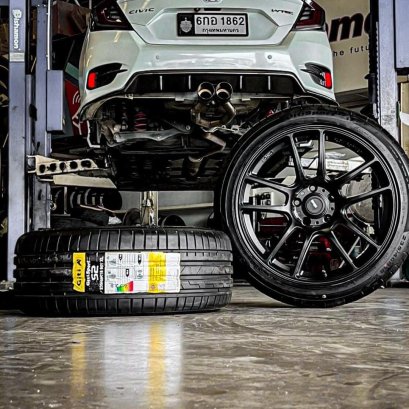 ล้อ Koenig 18x8.5 Offset 35 ล้อแท้มีจำหน่ายทั่วโลก ผลิตแบบ Flowforming เบา แข็งแรง รวมยาง 235/40/18 Gititire ยางดีคุณภาพเกินราคาที่เราแนะนำ