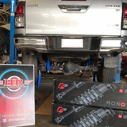 Toyota Revo ติดตั้งโช๊ค Profender Monotube Sub tank ปรับ 8 ระดับ พร้อมเซ็ตแก๊สไนโตร ประกัน 1 ปี เสีย รั่ว พัง เปลี่ยนให้ทันที และเป็นที่เดียวในภาคเหนือที่เซ็ตแก๊สไนโตรได้